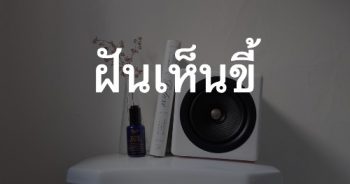 ฝันเห็นขี้